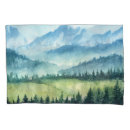 Search for watercolor pillowcases Landscape