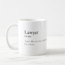 Search for lawyer joke mugs Funny