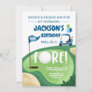 Search for fore invitations Hole in one