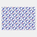 Search for stars and stripes gift wrap Fourth of july