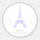 Search for merci beaucoup stickers Eiffel tower