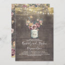 Search for rustic wedding anniversary invitations Mason jar