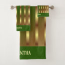 Search for gold green bath towels Geometric