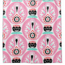 Search for 60s decor shower curtains Illustration