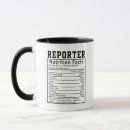 Search for reporters mugs Journalist humour