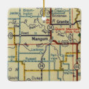 Search for oklahoma state christmas tree decorations Map