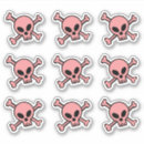Search for skull and bones stickers Girly
