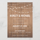 Search for wood grain wedding invitations Rustic
