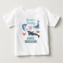 Search for shark birthday baby shirts Ocean