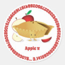 Search for cute pi stickers Apple pie