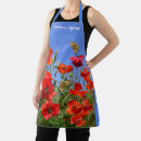 Search for clock aprons Poppy field floral