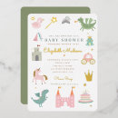 Search for unicorn princess baby shower invitations Fairytale
