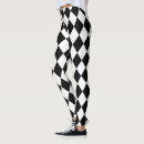 Search for harlequin pattern clothing White