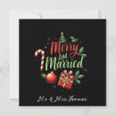 Search for first christmas invitations Married