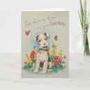 Search for vintage dog birthday cards Happy