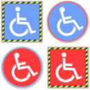 Search for handicap parking bumper stickers Disability