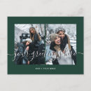 Search for dark green thank you cards Script