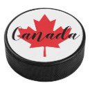 Search for canadian hockey pucks Red