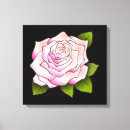 Search for rose drawing canvas prints For her