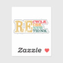 Search for reuse renew recycle stickers Nature