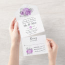 Search for purple and silver wedding invitations Vintage