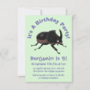 Search for beetle invitations Insect