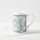 Search for blue and white china mugs Vintage