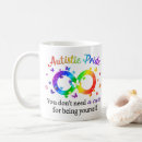 Search for autistic pride mugs Autism awareness