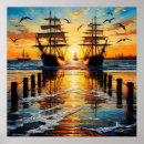 Search for sunset sail posters Ocean