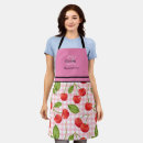 Search for cherry pattern aprons Stylish