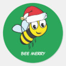 Search for christmas bees stickers Santa
