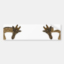 Search for giraffe bumper stickers Wild