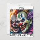 Search for creepy clown cards Scary