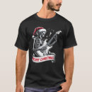 Search for skeleton playing guitar tshirts Rock