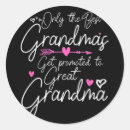 Search for great grandma stickers Birthday