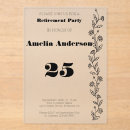Search for modern farewell party invitations Rustic retirement party