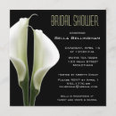Search for lilly flower square invitations Calla