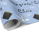 Search for grad wrapping paper Blue