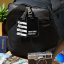 Search for sarcastic luggage tags Emotional baggage