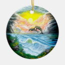 Search for dolphin christmas tree decorations Wave