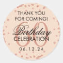 Search for blush confetti stickers Thank you