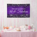 Search for purple 50th birthday party decor Welcome