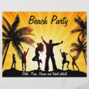 Search for beach party flyers Music