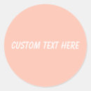 Search for peach colour stickers Simple