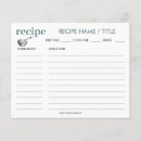 Search for antique bridal shower recipe cards Simple