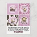 Search for monkey party postcards Baby