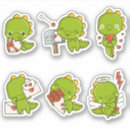 Search for love dinosaurs stickers Valentine