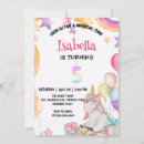 Search for unicorn 5th birthday invitations Cute