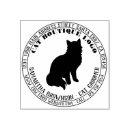 Search for cat silhouette rubber stamps Pet