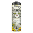 Search for cat art travel mugs Yellow